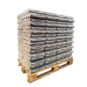 Bûche compressée longue durée