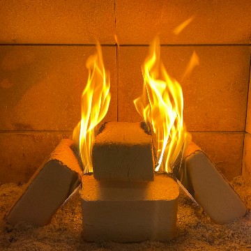 Briquette de bois compressé 100% hêtre – Image 2